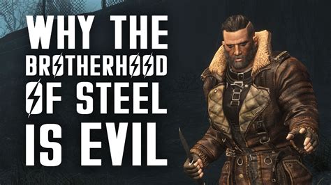 why the brotherhood of steel is bad